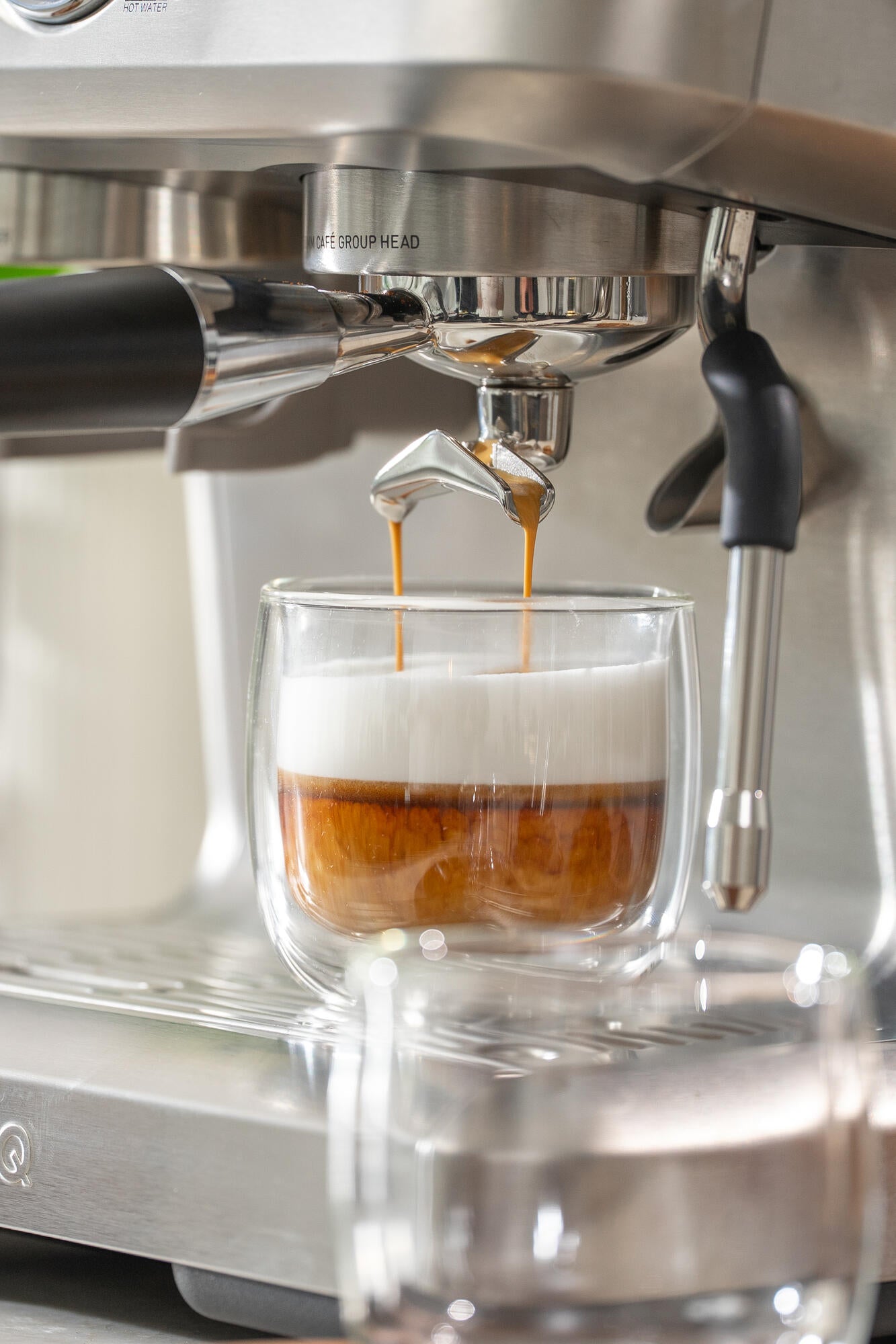 Aspire Brew espressomaskine - sølvfarvet